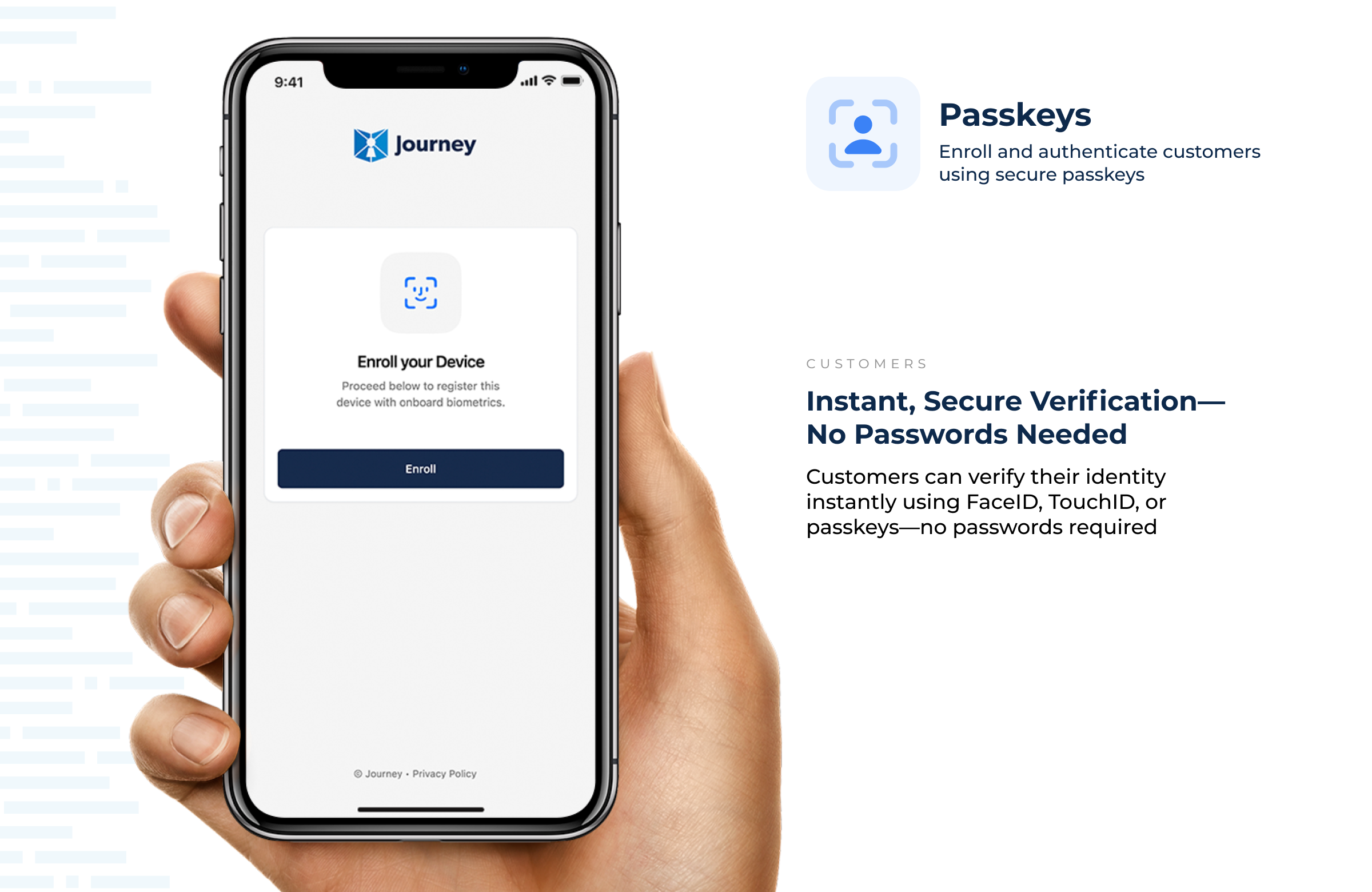 How it works: Passkey Caller Authentication by Journey