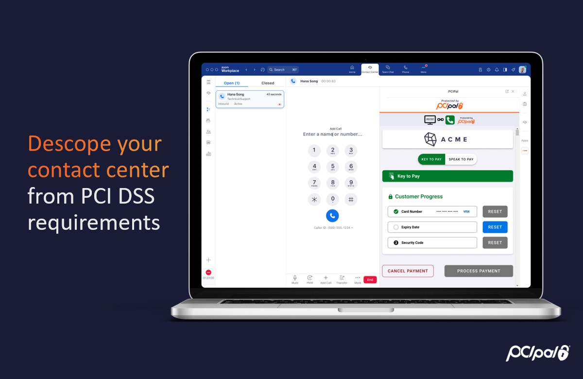 How it works: PCI Pal Secure Payment Solution Contact Centers
