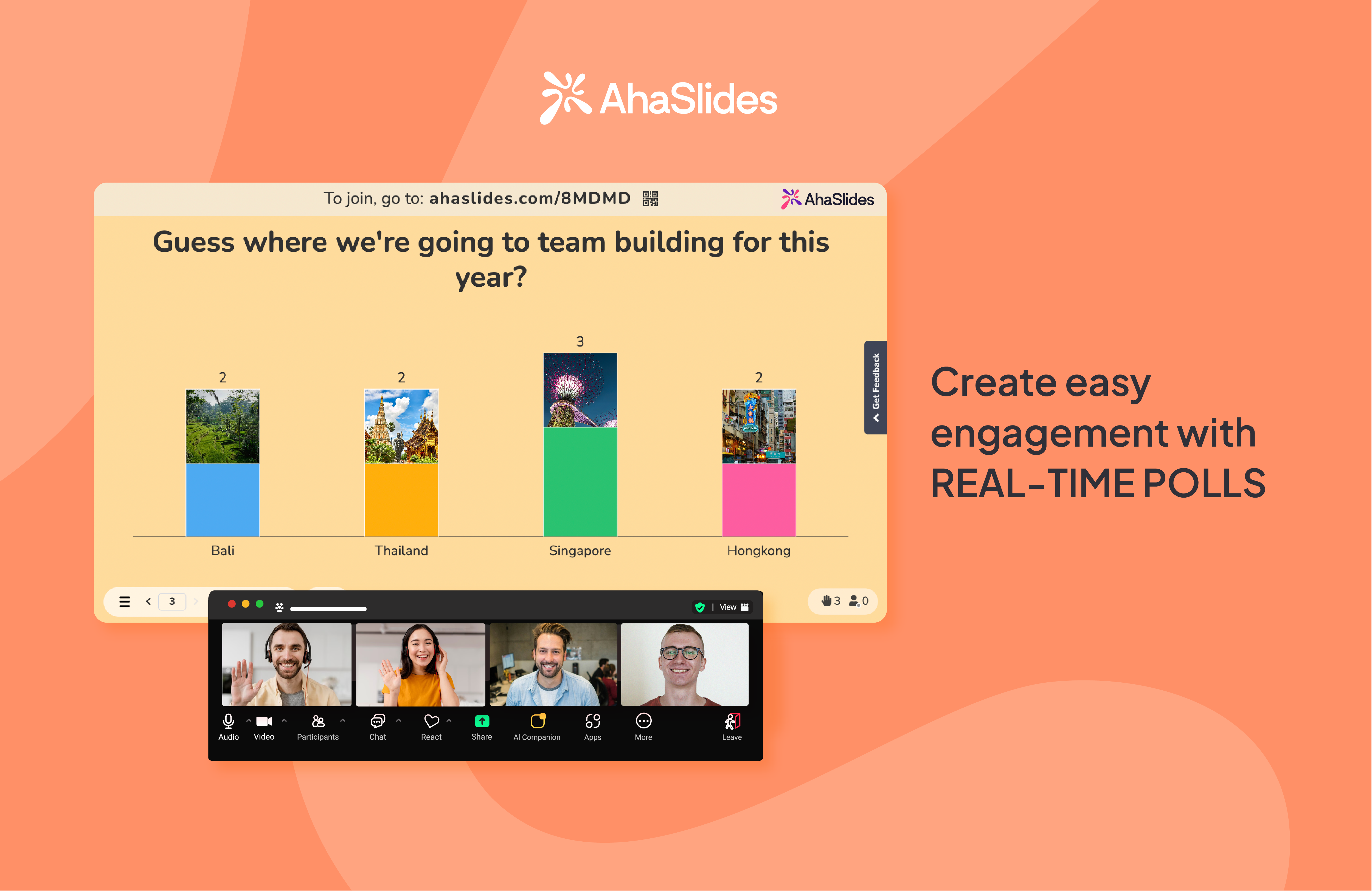 How it works: AhaSlides