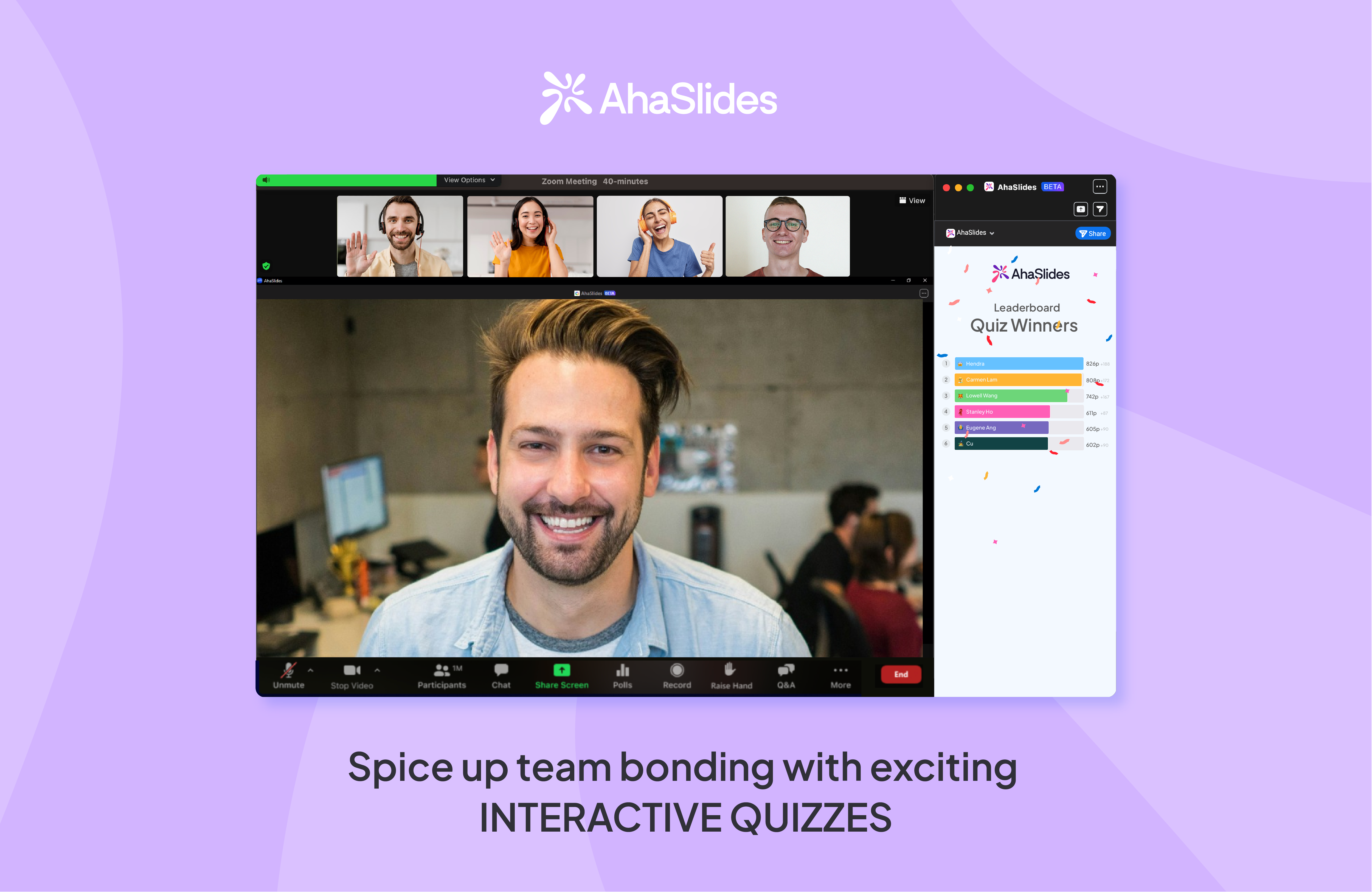 How it works: AhaSlides