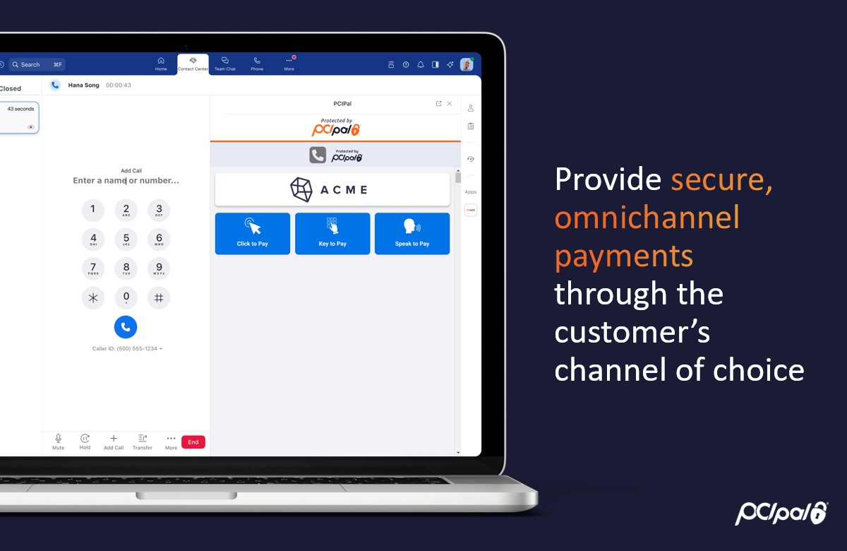 How it works: PCI Pal Secure Payment Solution Contact Centers
