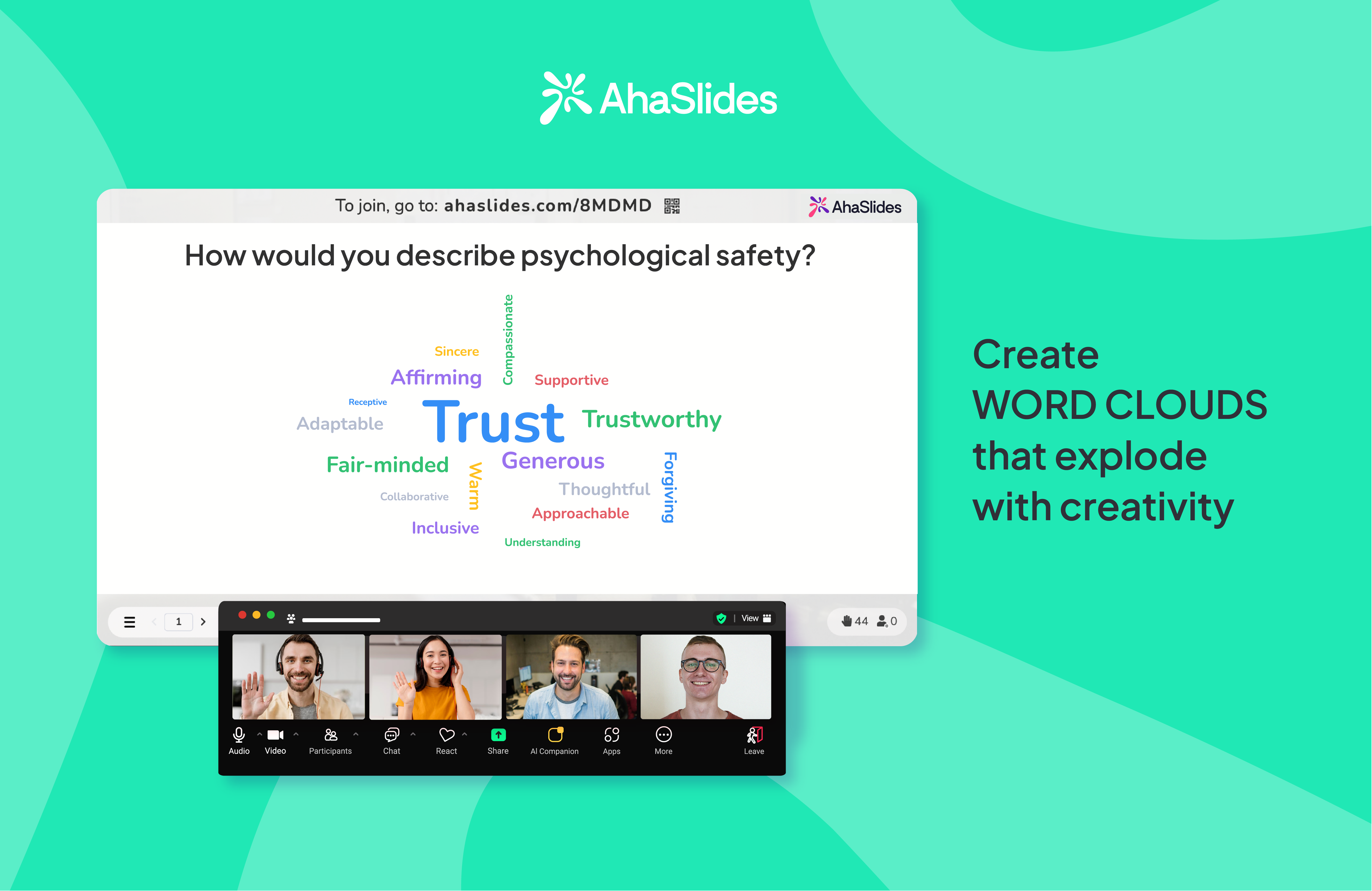 How it works: AhaSlides